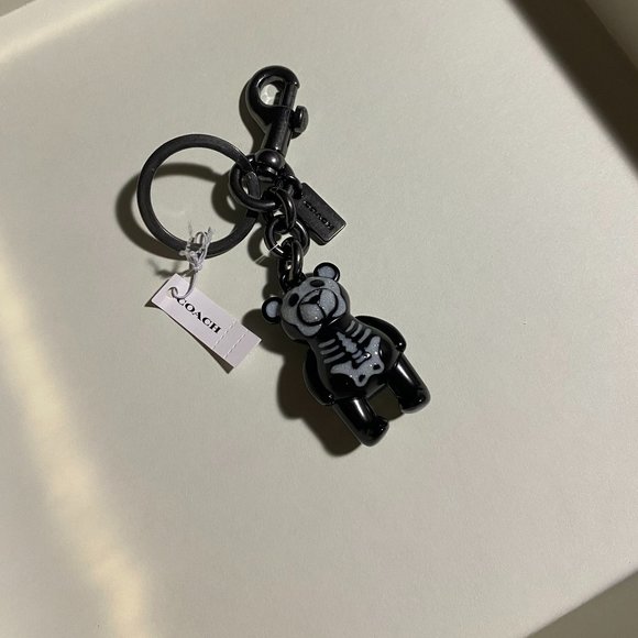 COACH Accessories - COACH SKELETON BEAR KEYCHAIN/BAG CHARM NEW WITH TAGS HALLOWEEN COLLECTION
